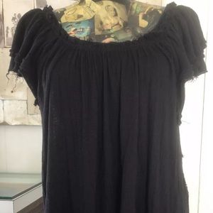 free people ISO hem T-shirt tunic